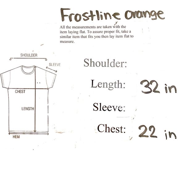 Vintage Frostline Kit Goose Down Coat Parka Jacket Orange Mens Size Medium - Picture 3 of 12